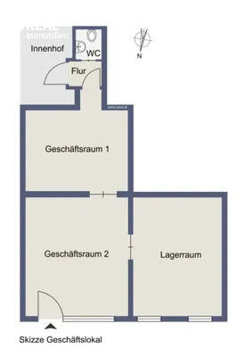 3-Zimmer-Gewerbeimmobilie kaufen in Lilienfeld – 59 m², € 49.000 – Bild 6 von 6