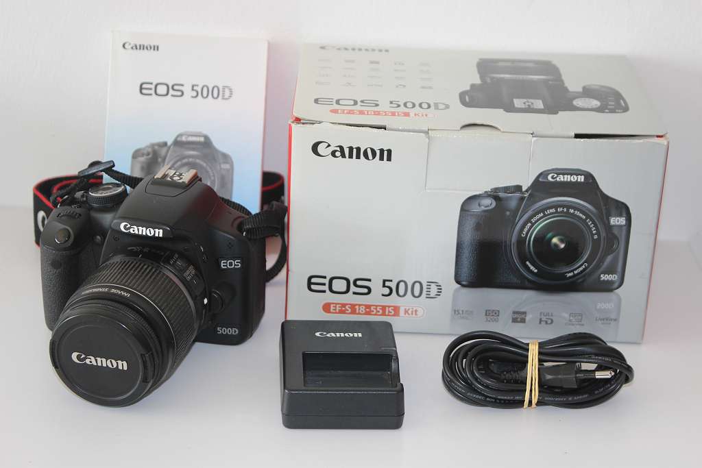 Canon EOS 500D Digitale Spiegelreflexkamera *15 MP + Video Funktion*