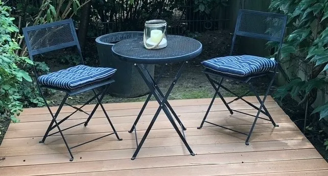 Garten oder Balkon Klapptisch Set, Metall schwarz, € 19,- (1230 Wien)