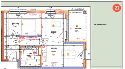 2-Zimmer-Wohnung mieten in Kirchdorf an der Krems – 54,69 m², € 699 – Bild 9 von 9