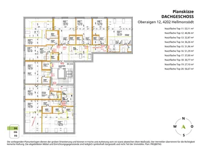 1-Zimmer-Gewerbeimmobilie mieten in Urfahr-Umgebung – 30 m², € 529 – Bild 12 von 12