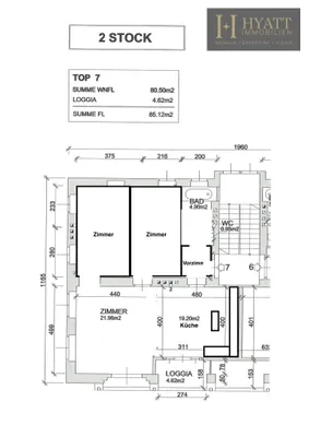 3-Zimmer-Wohnung kaufen in Wien – 80,5 m², € 549.000 – Bild 7 von 7