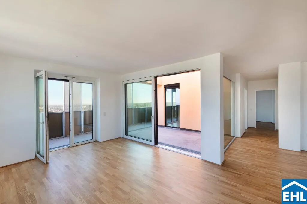 Penthouse im 34. Stock des Q-Tower mit Weitblick - Ansicht 3