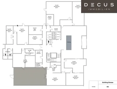 Gewerbeimmobilie mieten in Wien – 2 714 m², € 10 – Bild 2 von 4