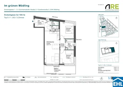 3-Zimmer-Wohnung kaufen in Mödling – 73,1 m², € 478.000 – Bild 10 von 10