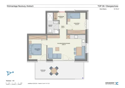 3-Zimmer-Wohnung kaufen in Feldkirch – 57,79 m², € 408.000 – Bild 10 von 10