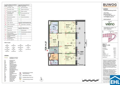 3-Zimmer-Wohnung mieten in Mödling – 64,83 m², € 1.609 – Bild 12 von 12