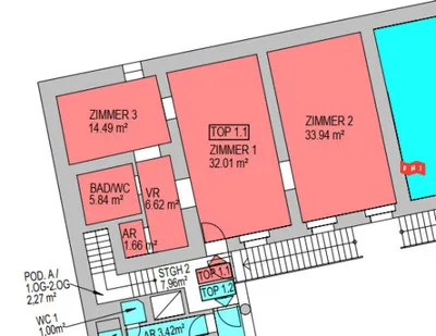 1-Zimmer-Wohnung kaufen in Klagenfurt – 95 m², € 209.000 – Bild 10 von 12