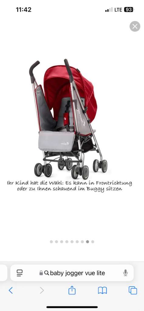 Baby jogger vue lite on sale