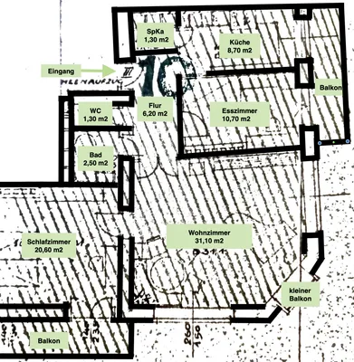 3-Zimmer-Wohnung kaufen in Graz – 82,4 m², € 189.000 – Bild 25 von 26
