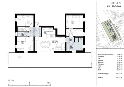 4-Zimmer-Wohnung kaufen in Linz Land – 100,57 m², € 599.900 – Bild 12 von 12