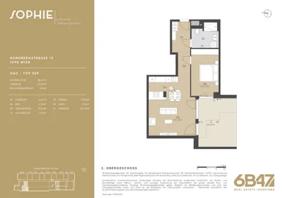 2-Zimmer-Wohnung kaufen in Wien – 58,41 m², € 405.000 – Bild 14 von 14