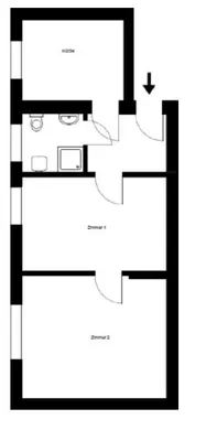 2-Zimmer-Wohnung mieten in Sankt Pölten – 47,22 m², € 683 – Bild 8 von 8