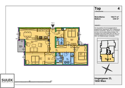 4-Zimmer-Wohnung mieten in Wien – 109 m², € 2.599 – Bild 26 von 26