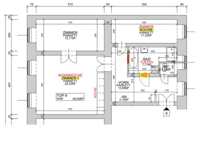3-Zimmer-Wohnung kaufen in Wien – 81 m², € 549.000 – Bild 25 von 25