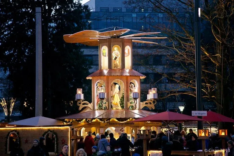 Standplatz Weihnachtsmarkt Volksgarten Linz - Ansicht 2