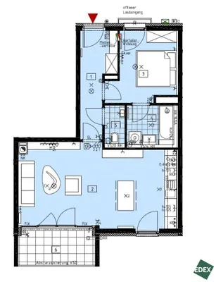 2-Zimmer-Wohnung mieten in Wien – 63 m², € 1.099 – Bild 20 von 20