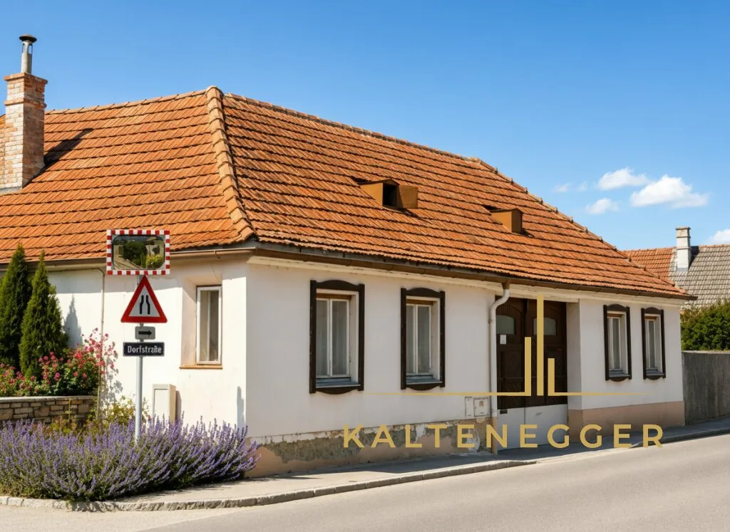 Einfamilienhaus mit Innenhof, Nebengebäuden und Entwicklungspotenzial in Wilfersdorf - Ansicht 2