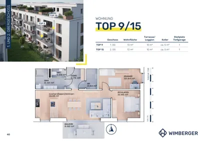 3-Zimmer-Wohnung kaufen in Vöcklabruck – 72 m², € 302.200 – Bild 14 von 14