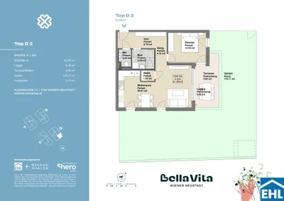 Immobilie kaufen in Wiener Neustadt – 61,96 m², € 281.000 – Bild 23 von 23