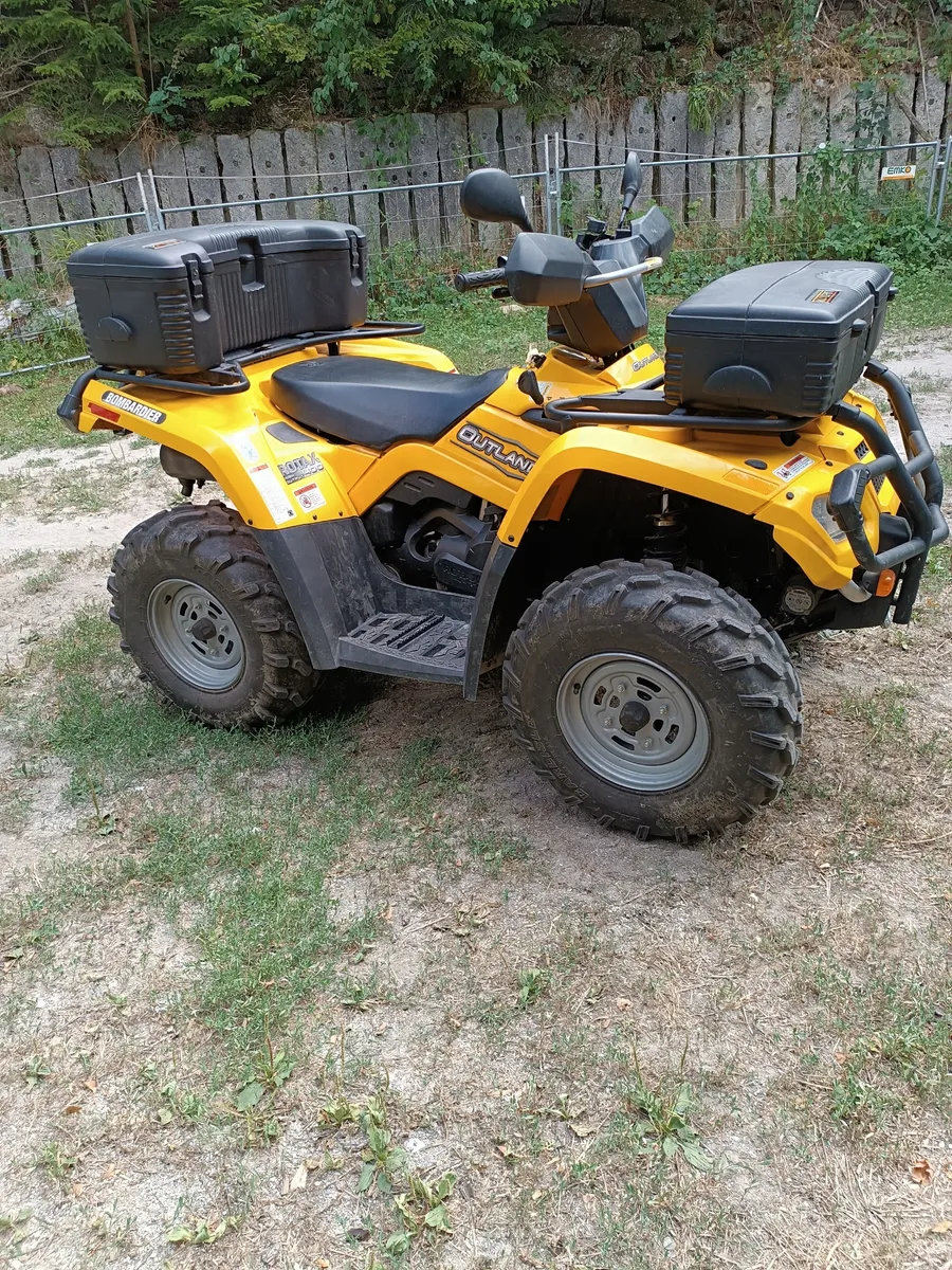 Outlander Quad Bombardier Usato CAN-AM/BRP Bombardier Outlander MAX 650 HO EFI XT (2005-2006) Specs,  Performance Photos Autoevolution