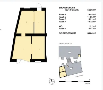 4-Zimmer-Gewerbeimmobilie kaufen in Wien – 63 m², € 250.000 – Bild 12 von 12