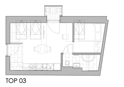 2-Zimmer-Wohnung mieten in Wien – 34 m², € 1.262 – Bild 7 von 7