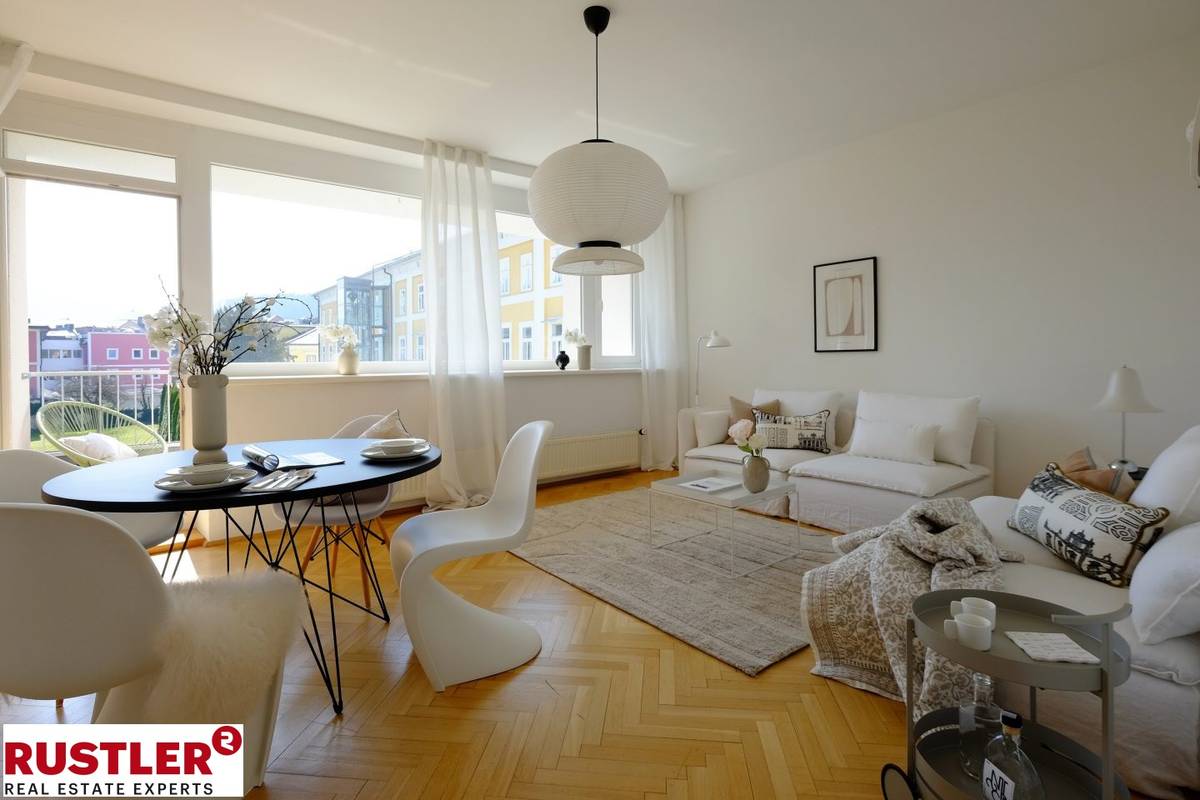 IM HERZEN BAD ISCHLS Sonnige 3-Zimmer-Wohnung mit Balkon und PKW-Abstellplatz - Ansicht 3