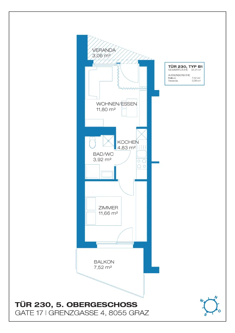 Wohnung – Graz - Ansicht 2