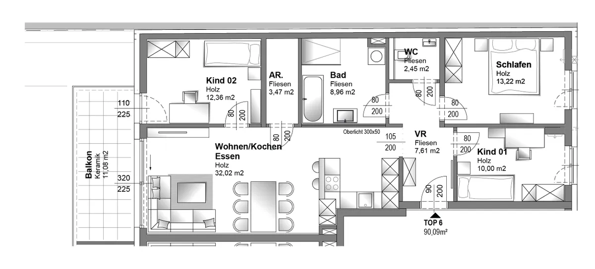 NEU | Moderne 4-ZI-Neubauwohnung in Urfahr mit perfekter Infrastruktur zu verkaufen! - Ansicht 2