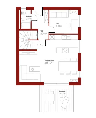 5-Zimmer-Haus kaufen in Gänserndorf – 108 m², € 569.900 – Bild 2 von 5