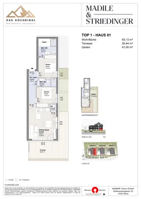 3-Zimmer-Wohnung kaufen in Feldkirchen – 65,13 m² – Bild 4 von 4