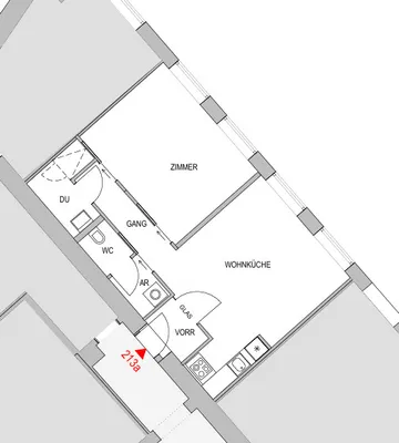 2-Zimmer-Wohnung mieten in Graz – € 795 – Bild 6 von 6