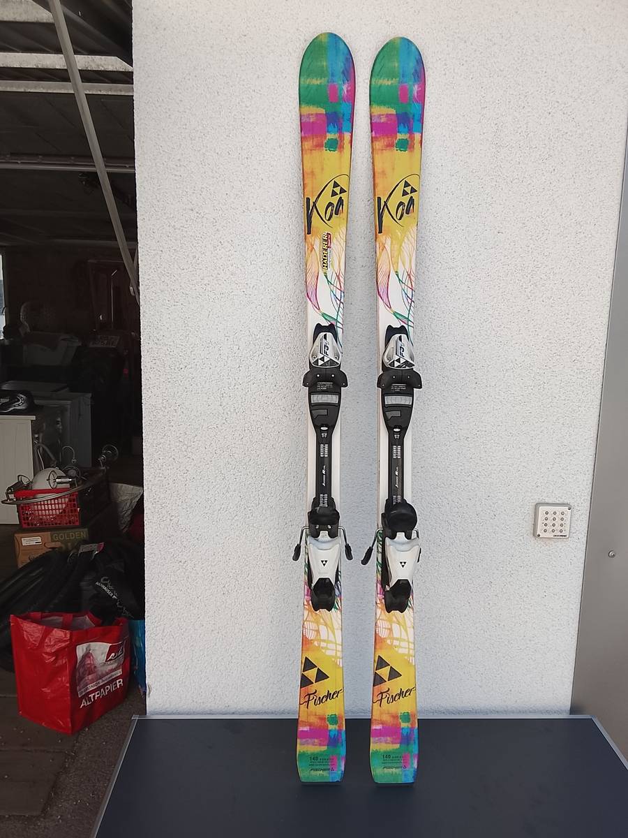 Schi Carving Fischer 140 cm sehr gut erhalten