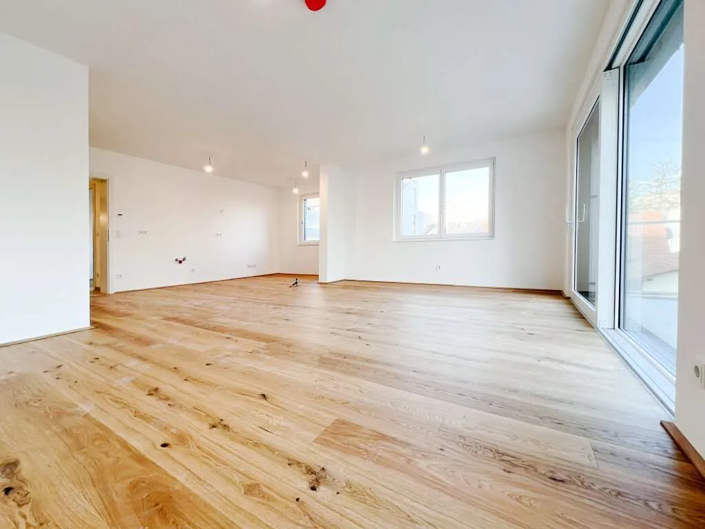 BAURECHT: GROSSZÜGIGE 2 ZIMMERWOHNUNG MIT MODERNER EINBAUKÜCHE NÄHE DONAUZENTRUM UND ALTE DONAU – pohled 3