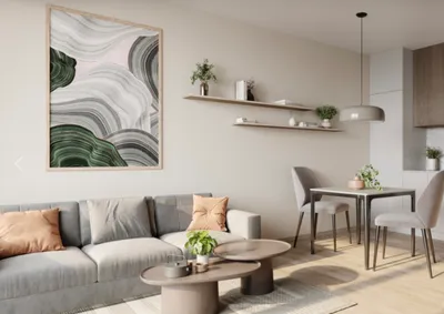 2-Zimmer-Wohnung mieten in Graz – 41 m², € 699 – Bild 2 von 5