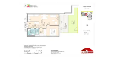 2-Zimmer-Wohnung mieten in Bruck an der Leitha – 49,12 m², € 649 – Bild 2 von 2
