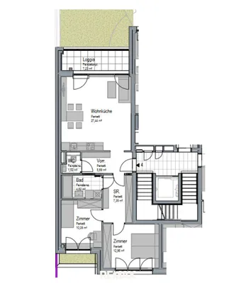 3-Zimmer-Wohnung kaufen in Wien – 77 m², € 395.000 – Bild 9 von 9