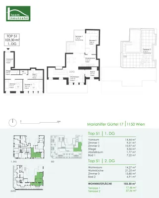 4-Zimmer-Wohnung mieten in Wien – 103,3 m², € 2.501 – Bild 19 von 19