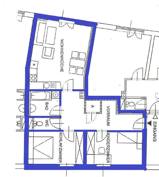 Helle 3-Zimmerwohnung in Ruhelage, Eggenberg, nur privat! – pohled 3