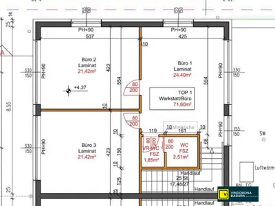 Gewerbeimmobilie mieten in Baden – 177 m², € 2.339 – Bild 17 von 17