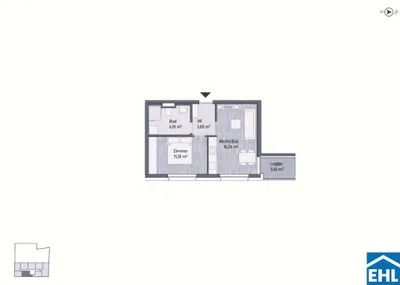 Immobilie kaufen in Graz – 37,64 m², € 198.175 – Bild 5 von 5