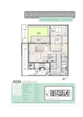 4-Zimmer-Wohnung kaufen in Wien – 110,91 m², € 540.000 – Bild 13 von 13