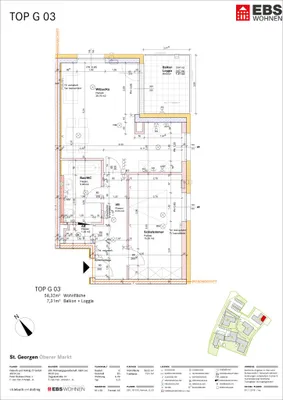 3-Zimmer-Wohnung mieten in Perg – 58,32 m², € 594 – Bild 11 von 11