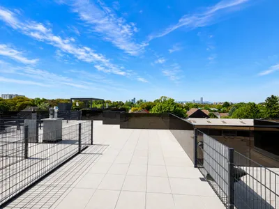 Luxury Living! Penthouse mit knapp 30qm Dachterrasse! Skyline und Kahlenberg Blick! Garage! U2!