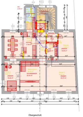 5-Zimmer-Wohnung mieten in Baden – 150 m², € 2.350 – Bild 22 von 23