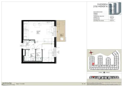 1-Zimmer-Wohnung mieten in Wiener Neustadt – 35 m², € 700 – Bild 22 von 22