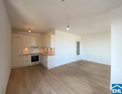 15.OG !!! Großzügige 2 Zimmerwohnung mit Loggia im Herzen von Monte Laa – Bild 2