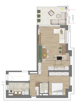 2-Zimmer-Wohnung mieten in Villach Land – 62,5 m², € 1.349 – Bild 13 von 15