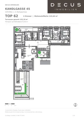 4-Zimmer-Wohnung mieten in Wien – 120 m², € 3.495 – Bild 9 von 10